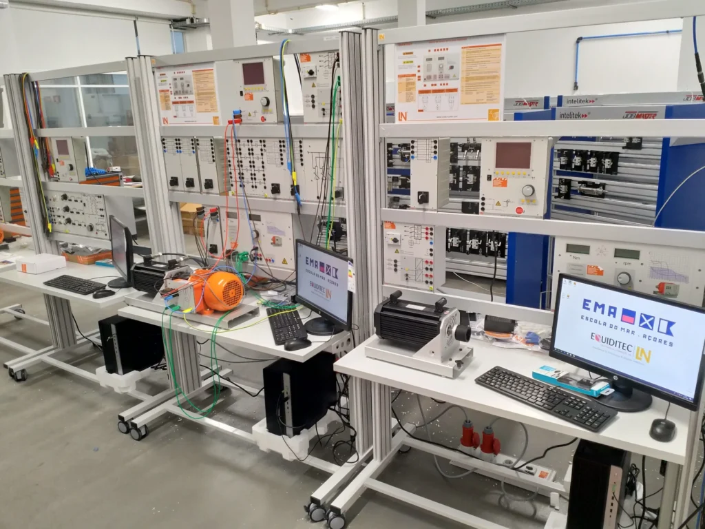 EMA - Fornecimento, Instalação e Treino de Laboratório de Máquinas Elétricas